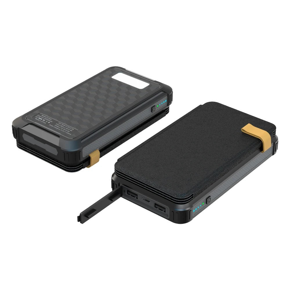 Power Bank Solar de 04 placas y 30 000 mAh