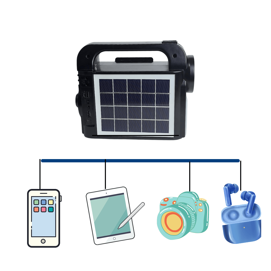 Parlante Multifuncional Solar